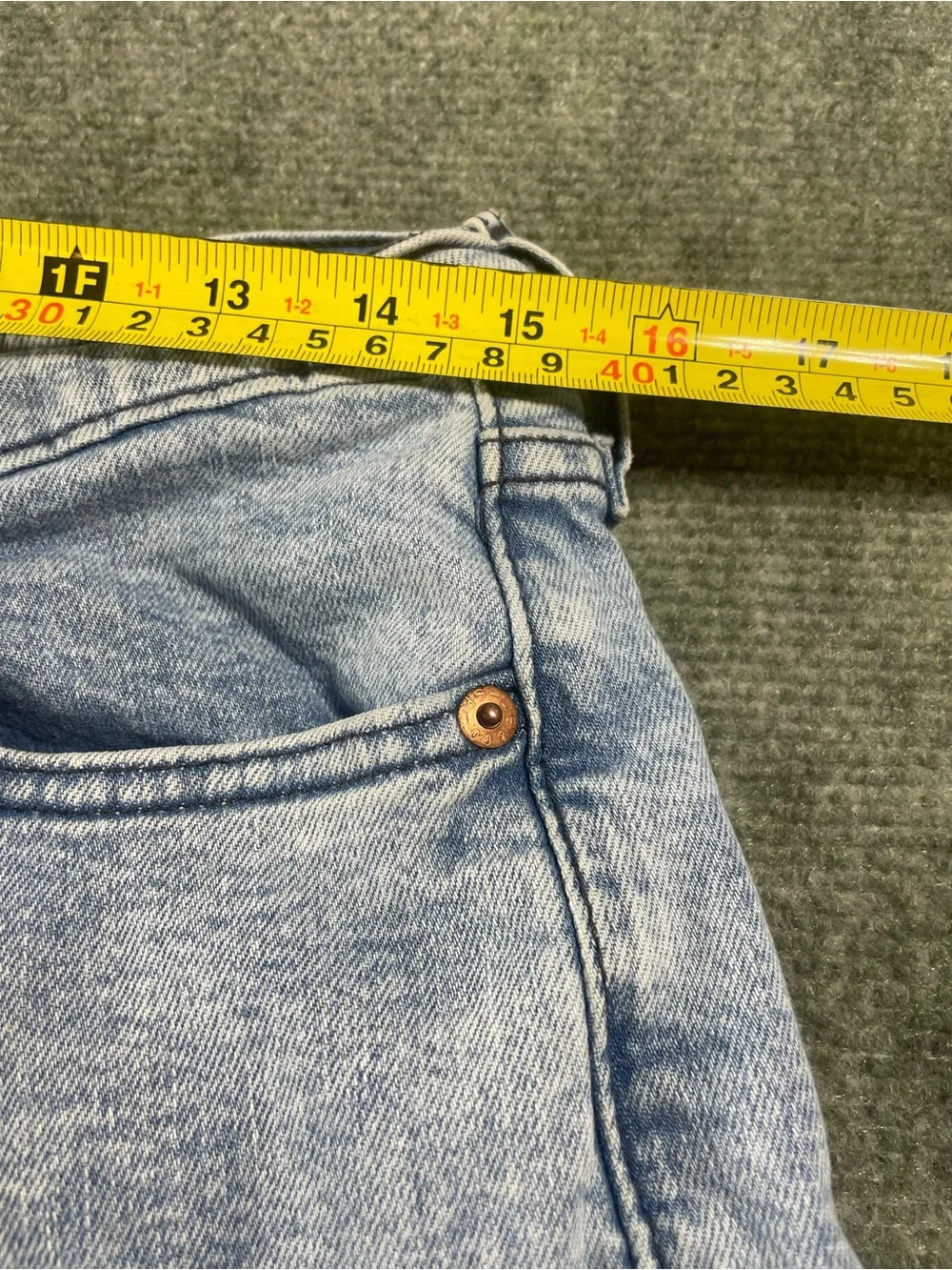 Levi's Light Blue Cargo Denim Pants - Men's